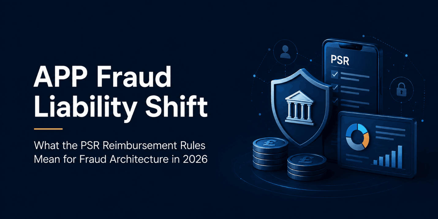 APP Fraud Liability Shift: What the UK's PSR Reimbursement Rules Mean for Fraud Architecture in 2026