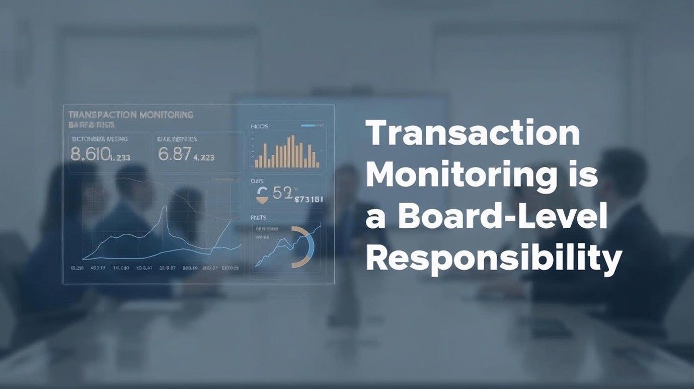 Why Transaction Monitoring Is Now a Board-Level Responsibility